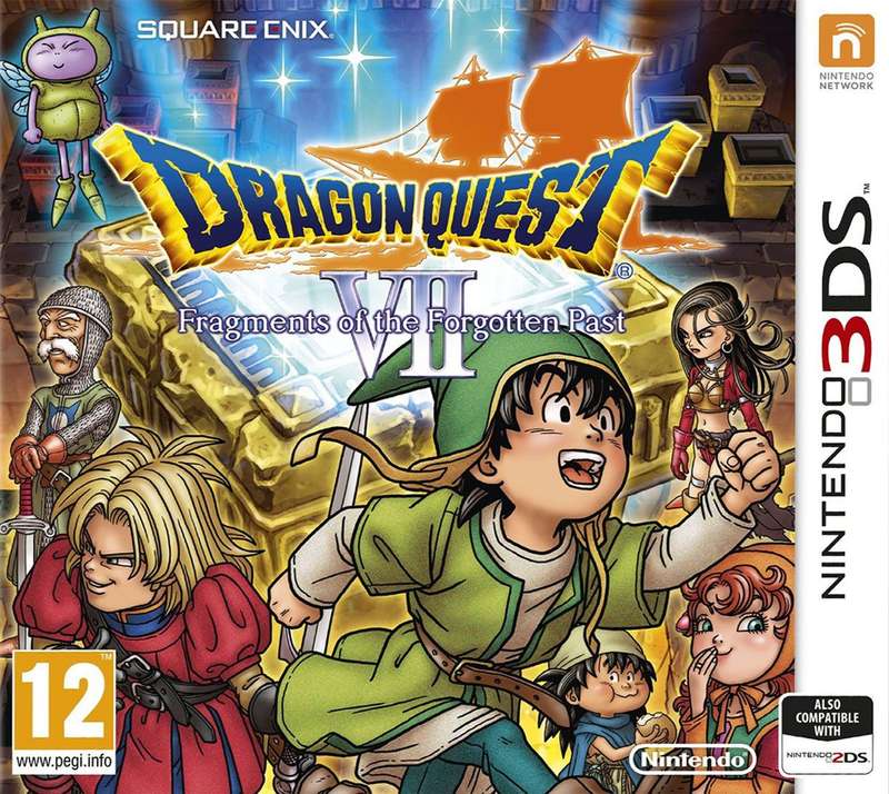 Dragon Quest VII: Fragments of the Forgotten Past (3DS)(New) - Nintendo 110G