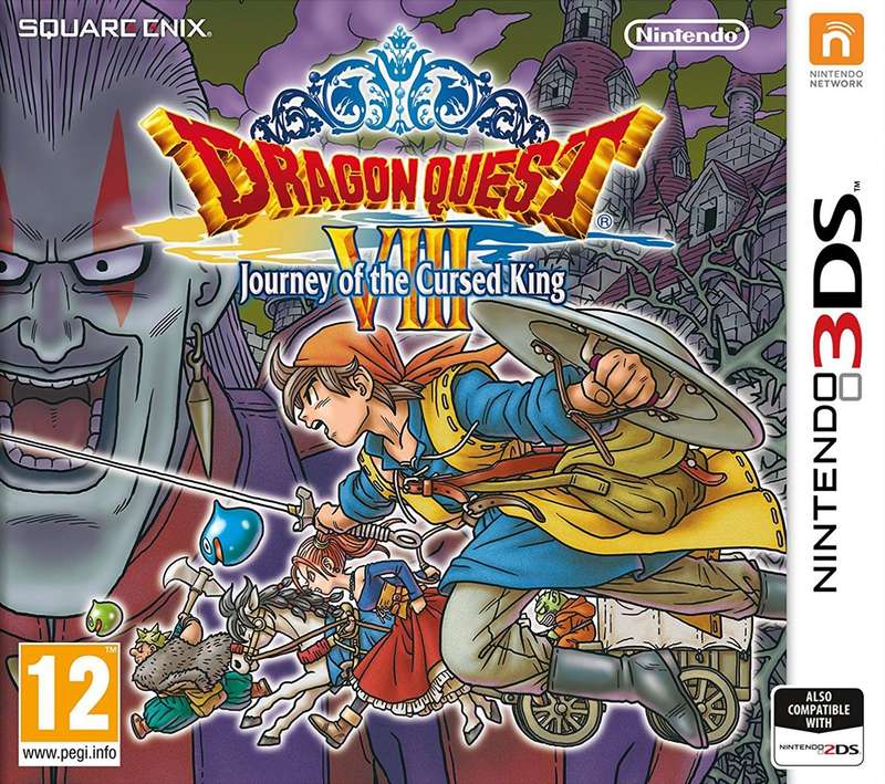 Dragon Quest VIII: Journey of the Cursed King (3DS)(New) - Nintendo 110G