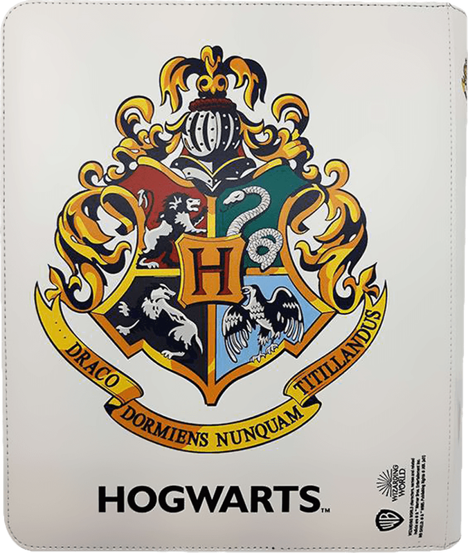 Dragon Shield Card Codex - Hogwarts Zipster Portfolio Binder (New) - Dragon Shield 750G