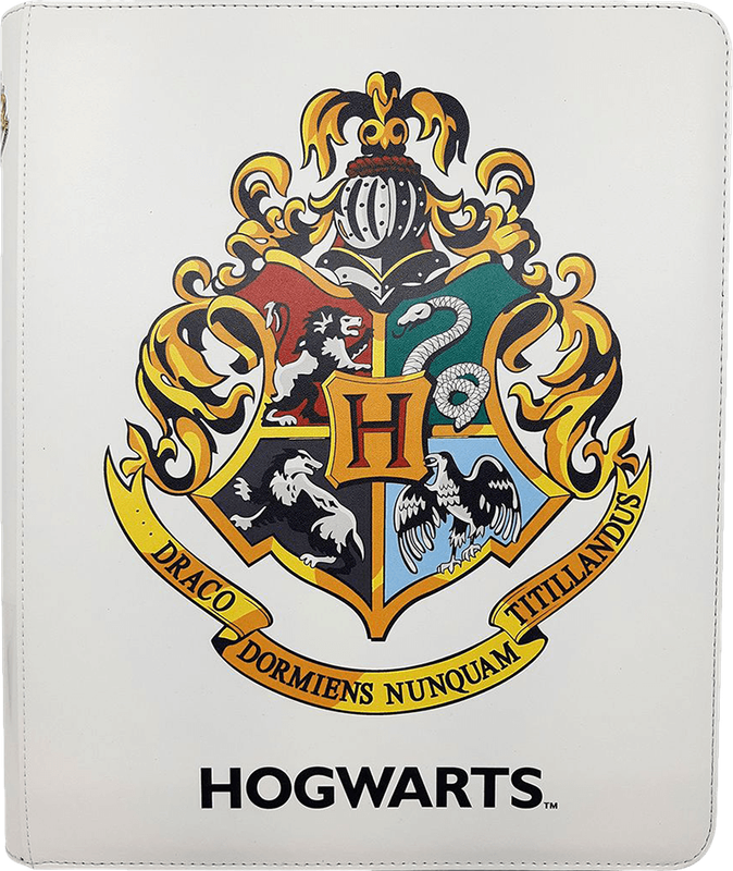 Dragon Shield Card Codex - Hogwarts Zipster Portfolio Binder (New) - Dragon Shield 750G