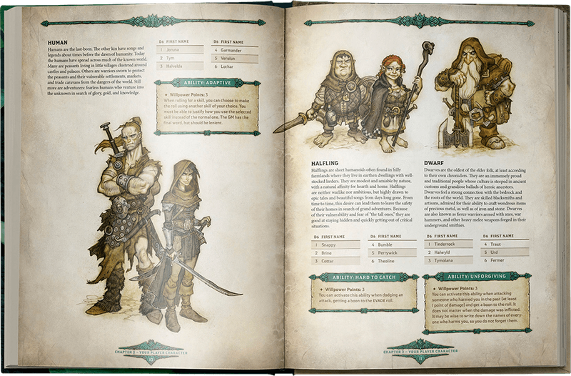Dragonbane - Rulebook - Hardcover (New) - Free League Publishing 900G