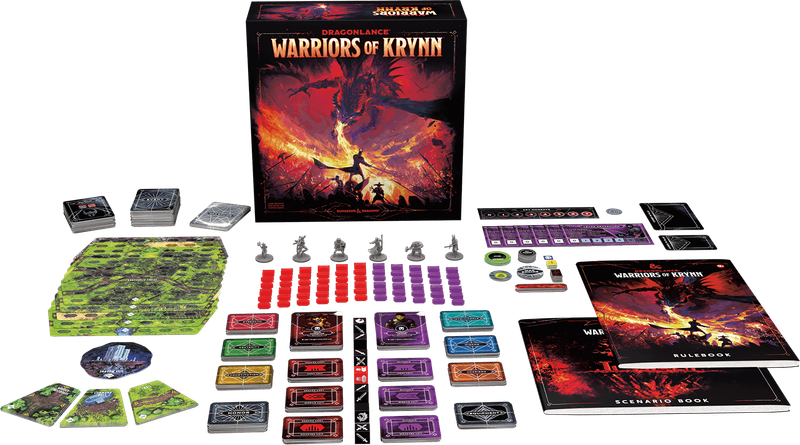 Dragonlance: Warriors of Krynn Board Game (New) - Wizards of the Coast 4000G