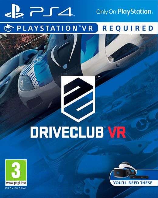 DriveClub VR (VR)(PS4)(Pwned) - Sony (SIE / SCE) 90G