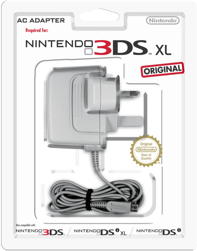 Nintendo AC Adapter / Charger / Power Supply / PSU (DSi / DSi XL / 3DS / 3DS XL)(Pwned) - Nintendo
