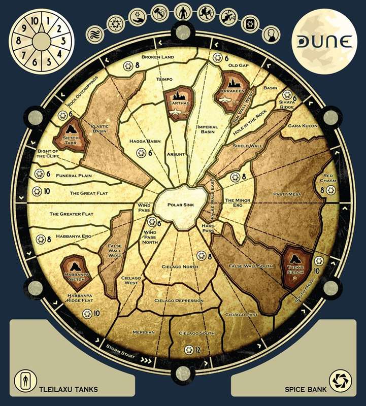 Dune - The Board Game (New) - Gale Force Nine 1300G