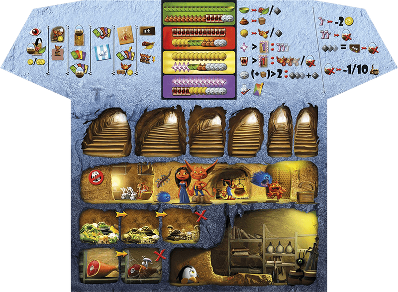 Dungeon Petz (New) - Czech Games Edition 1750G