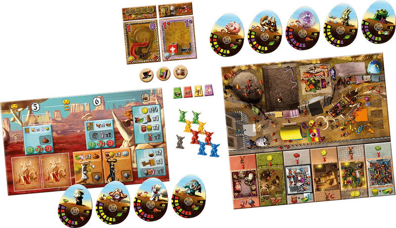 Dungeon Petz: Dark Alleys Expansion (New) - Czech Games Edition 1100G
