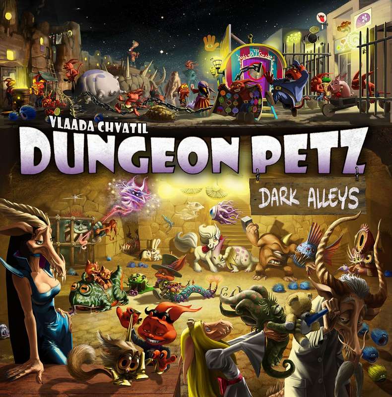 Dungeon Petz: Dark Alleys Expansion (New) - Czech Games Edition 1100G