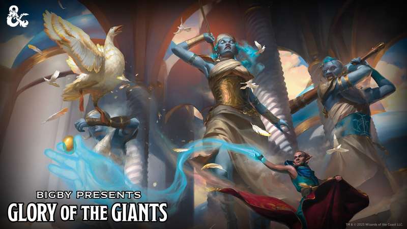 Dungeons & Dragons - Bigby Presents: Glory of the Giants - Limited Edition Hardcover (New) -