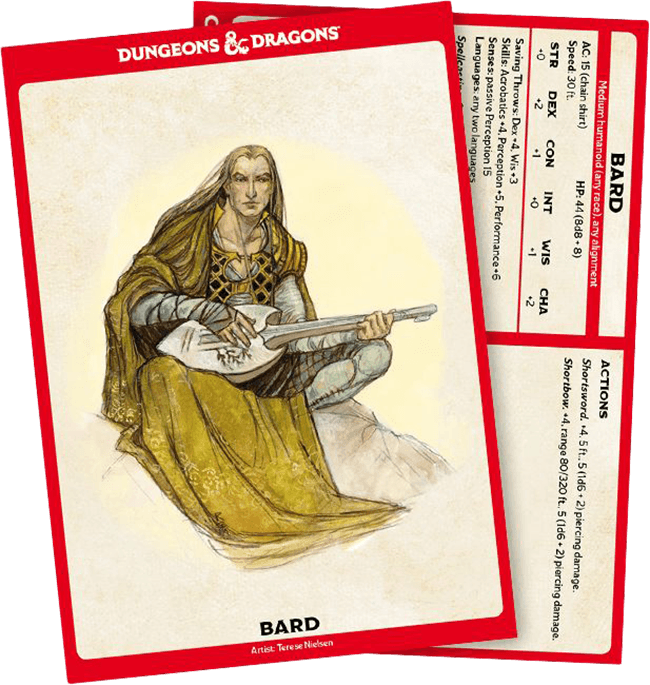 Dungeons & Dragons - Creature & NPC Cards (New) - Wizards of the Coast 350G