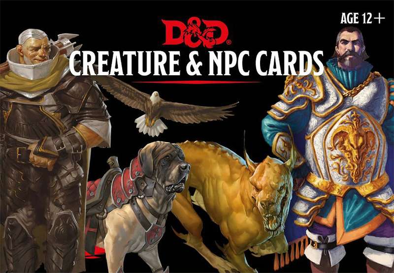 Dungeons & Dragons - Creature & NPC Cards (New) - Wizards of the Coast 350G