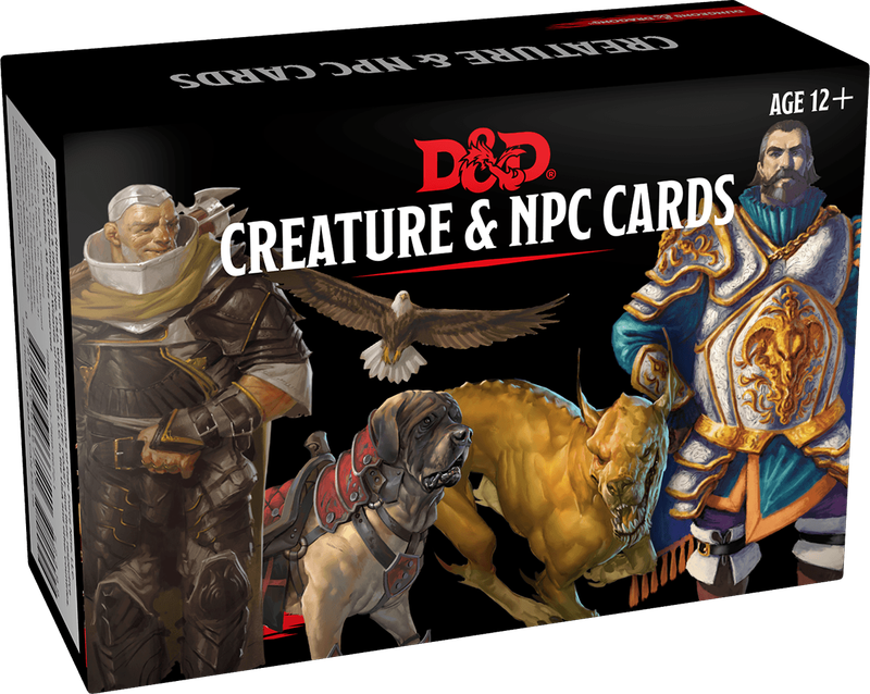 Dungeons & Dragons - Creature & NPC Cards (New) - Wizards of the Coast 350G