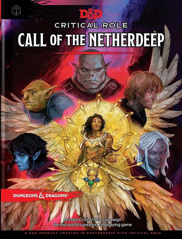 Dungeons & Dragons - Critical Role: Call of the Netherdeep - Hardcover (New) - Wizards of the Coast