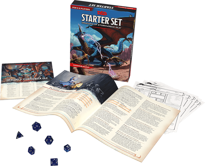 Dungeons & Dragons: Dragons of Stormwreck Isle - Starter Set (New) - Wizards of the Coast 1100G