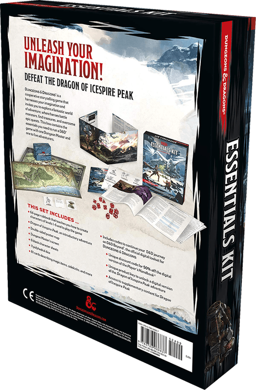 Dungeons & Dragons - Essentials Kit (New) - Wizards of the Coast 1100G