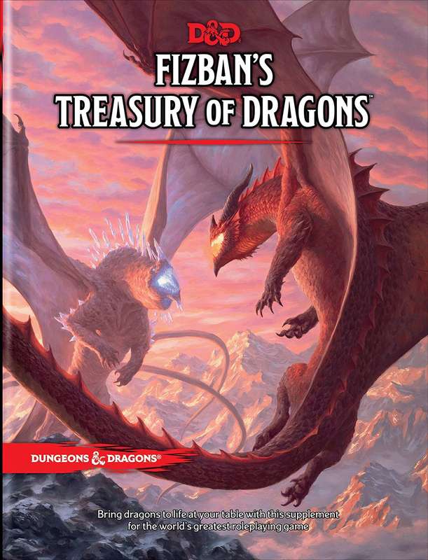 Dungeons & Dragons - Fizban's Treasury of Dragons - Hardcover (New) - Wizards of the Coast 1100G