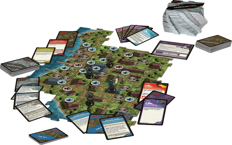 Dungeons & Dragons: Ghosts of Saltmarsh Board Game Expansion (New) - WizK!ds / WizKids 2200G