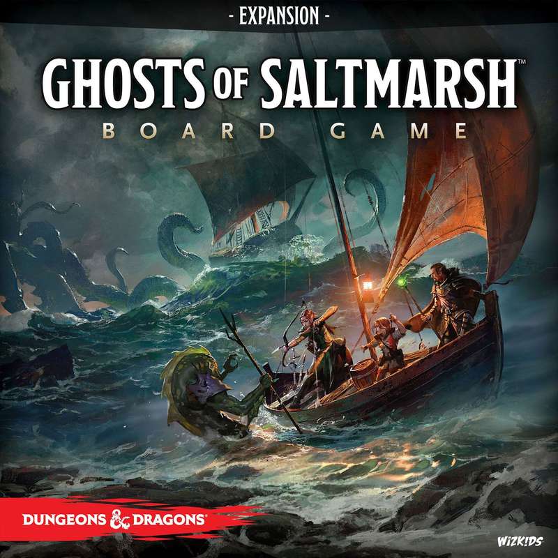 Dungeons & Dragons: Ghosts of Saltmarsh Board Game Expansion (New) - WizK!ds / WizKids 2200G