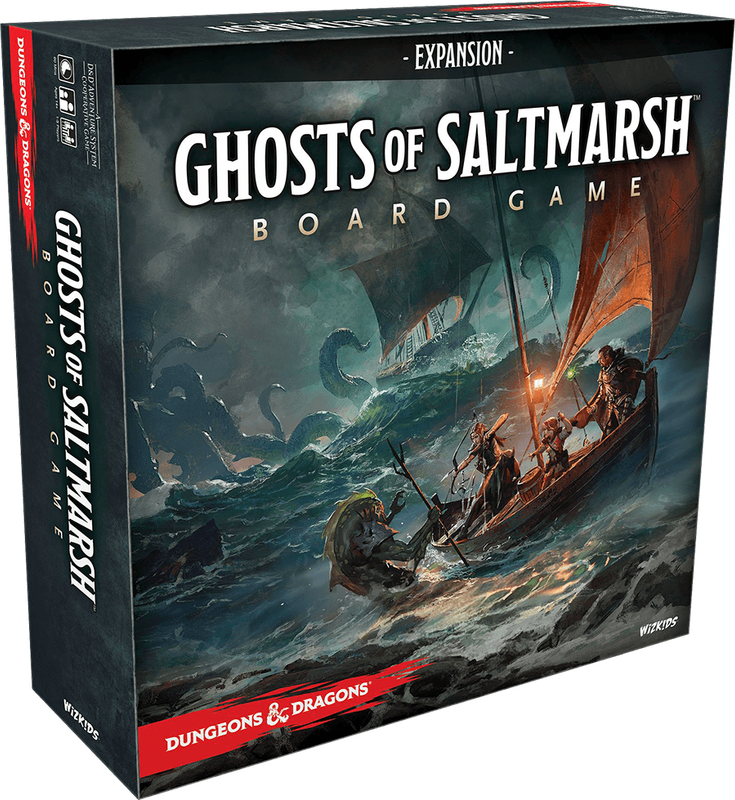 Dungeons & Dragons: Ghosts of Saltmarsh Board Game Expansion (New) - WizK!ds / WizKids 2200G