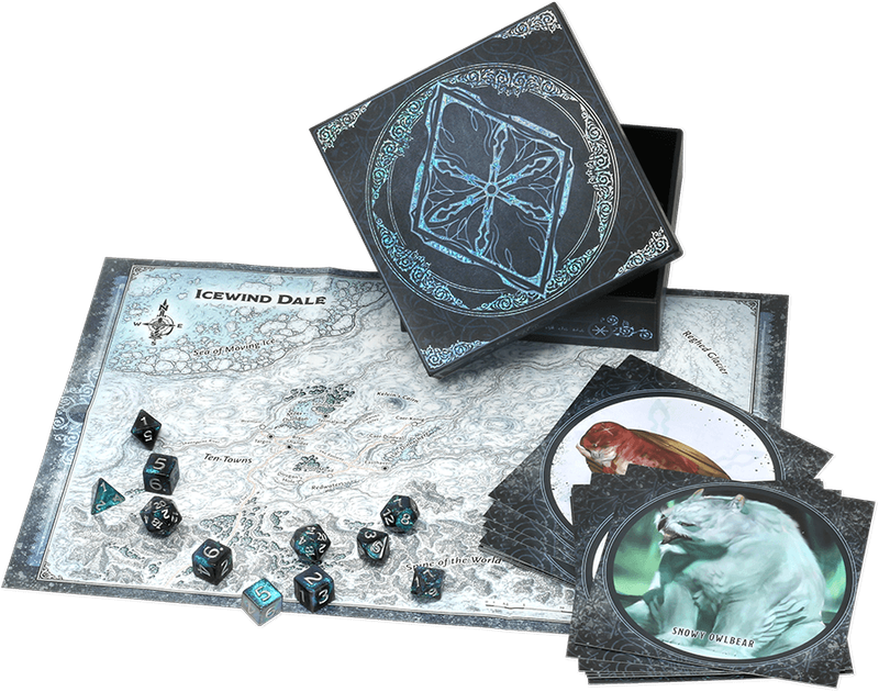 Dungeons & Dragons - Icewind Dale: Rime of the Frostmaiden - Dice Set (New) - Wizards of the Coast