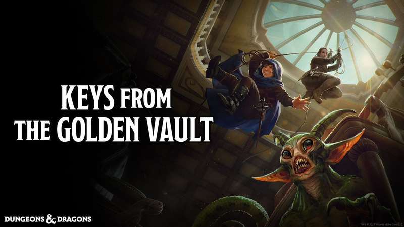 Dungeons & Dragons - Keys from the Golden Vault - Hardcover (New) - Wizards of the Coast 1100G