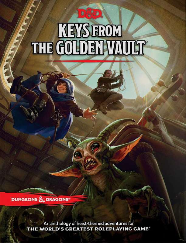 Dungeons & Dragons - Keys from the Golden Vault - Hardcover (New) - Wizards of the Coast 1100G