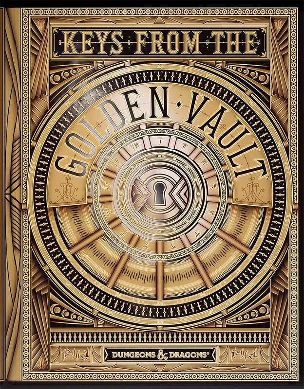 Dungeons & Dragons - Keys from the Golden Vault - Limited Edition Hardcover (New) - Wizards of the