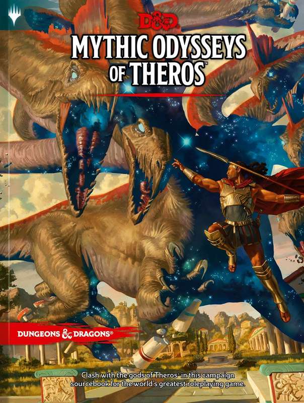 Dungeons & Dragons - Mythic Odysseys of Theros - Hardcover (New) - Wizards of the Coast 1100G