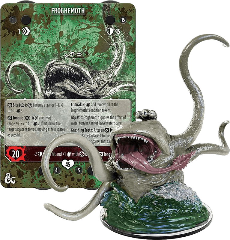 Dungeons & Dragons: Onslaught - Nightmare of the Frogmire Coven Maps & Monsters Expansion (New) -