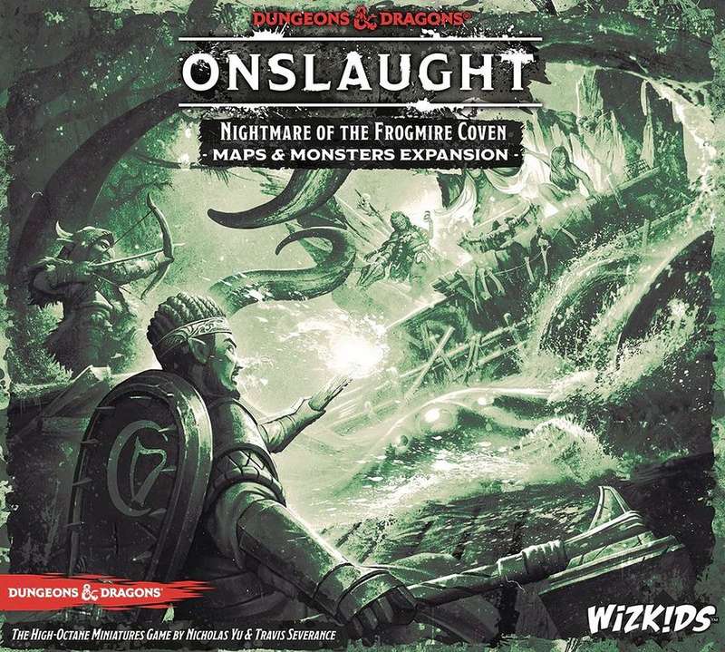 Dungeons & Dragons: Onslaught - Nightmare of the Frogmire Coven Maps & Monsters Expansion (New) -