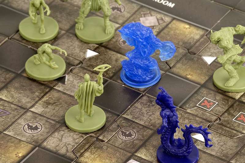 Dungeons & Dragons: Temple of Elemental Evil Board Game (New) - WizK!ds / WizKids 3200G