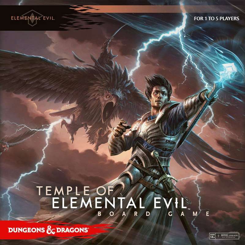 Dungeons & Dragons: Temple of Elemental Evil Board Game (New) - WizK!ds / WizKids 3200G
