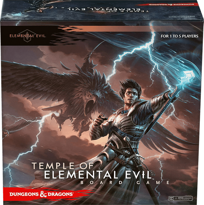 Dungeons & Dragons: Temple of Elemental Evil Board Game (New) - WizK!ds / WizKids 3200G