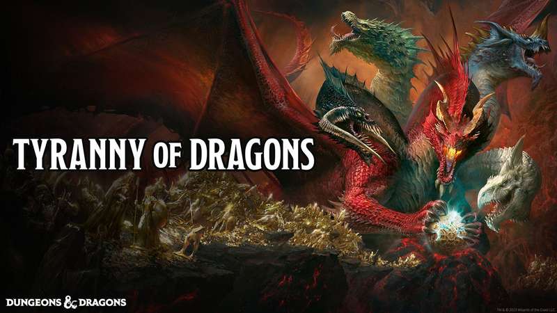 Dungeons & Dragons - Tyranny of Dragons - Hardcover (New) - Wizards of the Coast 1100G