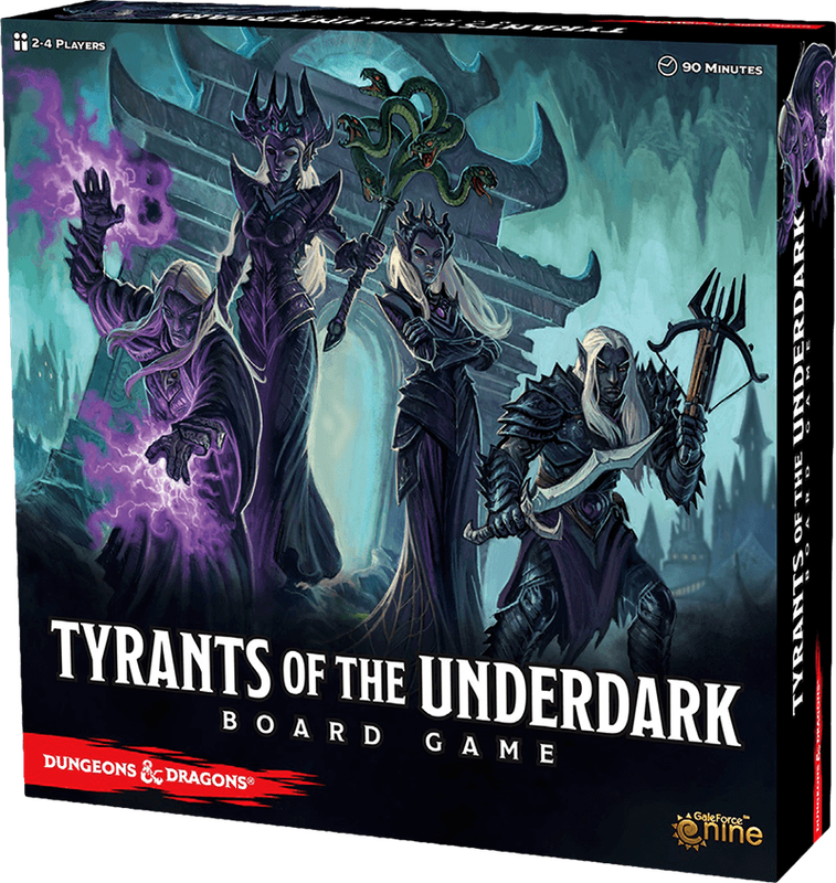 Dungeons & Dragons: Tyrants of the Underdark Board Game - 2nd Edition (New) - Wizards of the Coast