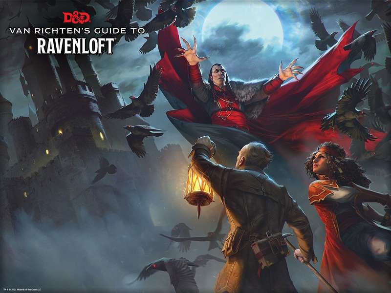 Dungeons & Dragons - Van Richten's Guide to Ravenloft - Hardcover (New) - Wizards of the Coast 1100G
