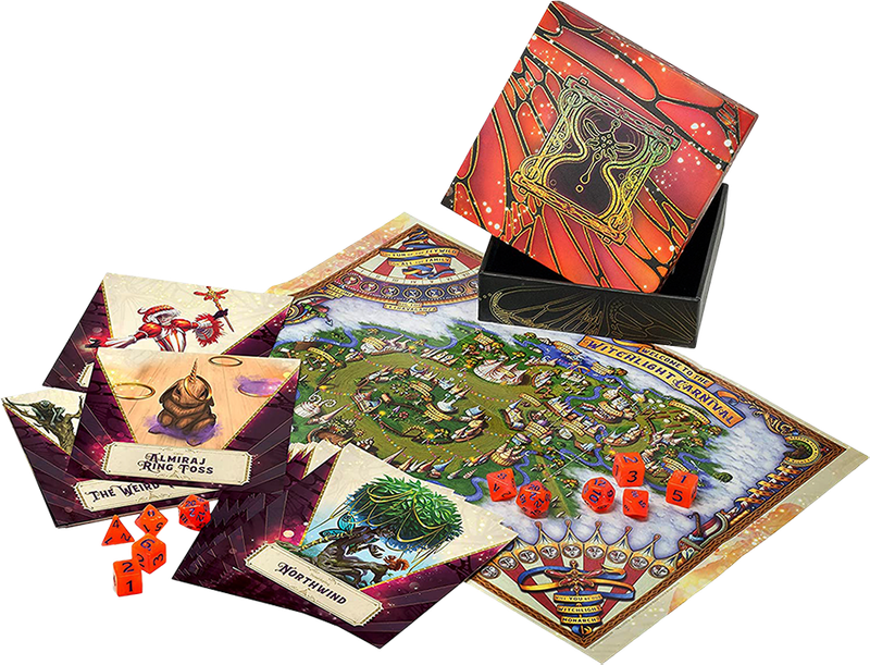 Dungeons & Dragons - Witchlight Carnival - Dice Set (New) - Wizards of the Coast 400G