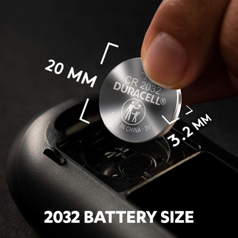 Duracell Lithium Coin Battery 3V - 4 Pack - CR2032 (New) - Duracell 50G
