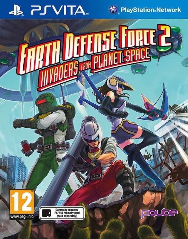 Earth Defense Force 2: Invaders from Planet Space (PS Vita)(New) - PQube 60G
