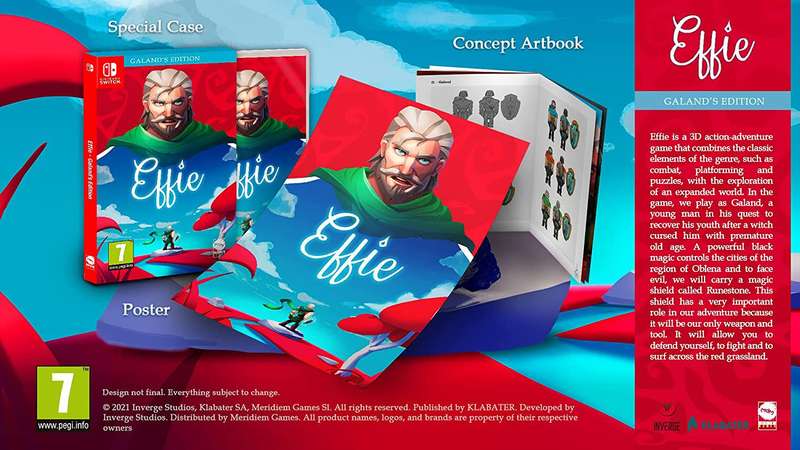Effie - Galand's Edition (NS / Switch)(New) - Meridiem Games 150G