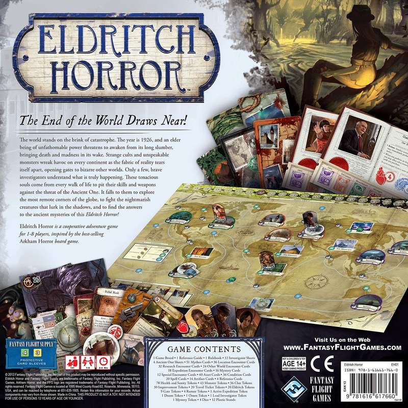 Eldritch Horror (New) - Fantasy Flight Games 2400G