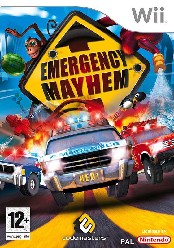Emergency Mayhem (Wii)(New) - Codemasters 130G