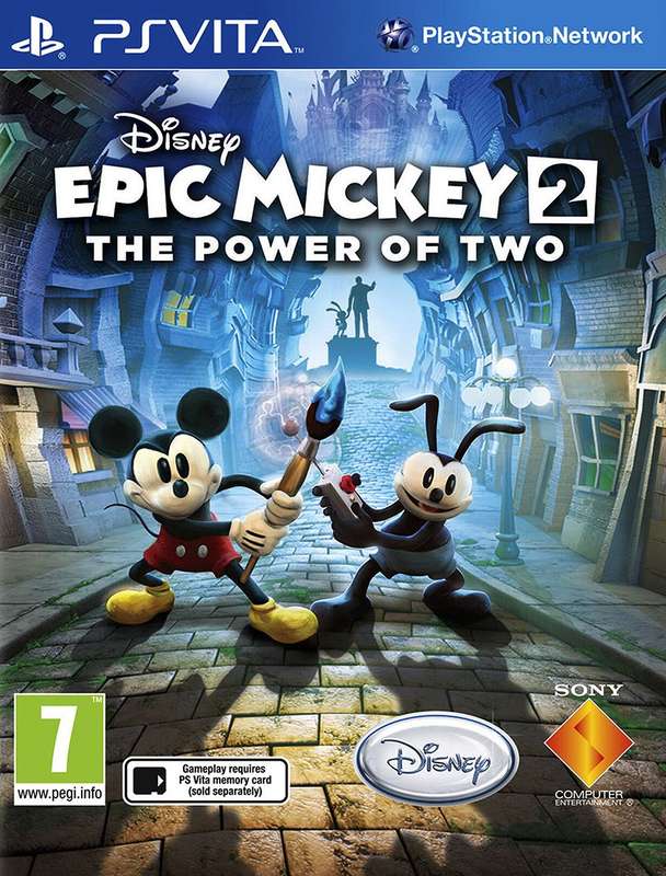 Epic Mickey 2: The Power of Two (PS Vita)(Pwned) - Disney Interactive Studios 60G