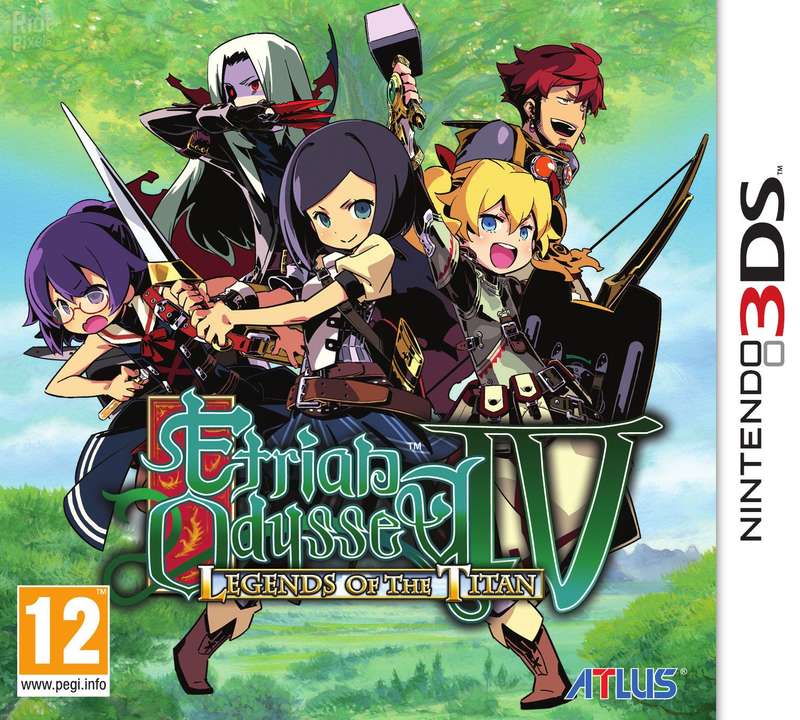 Etrian Odyssey IV: Legends of the Titan (3DS)(New) - NIS America / Europe 110G