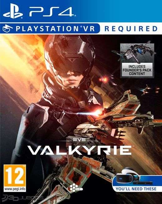 EVE Valkyrie *See Note* (VR)(PS4)(Pwned) - Sony (SIE / SCE) 90G