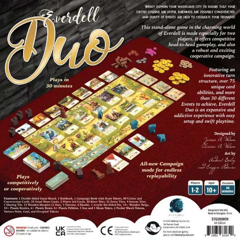 Everdell Duo (New) - Starling Games 1000G