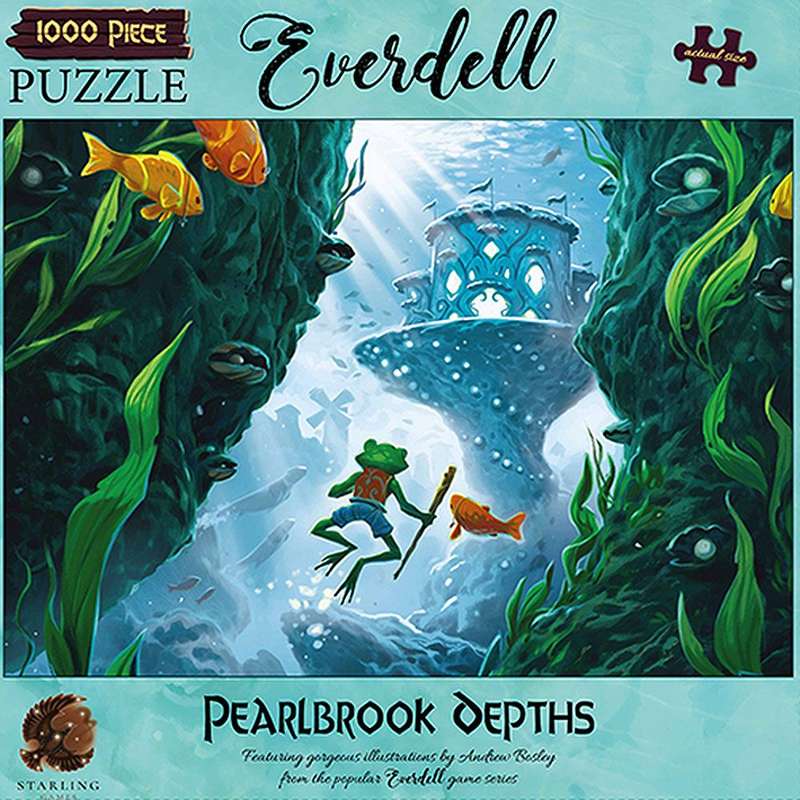 Everdell: Pearlbrook Depths - 1000 Piece Puzzle (New) - Starling Games 1000G