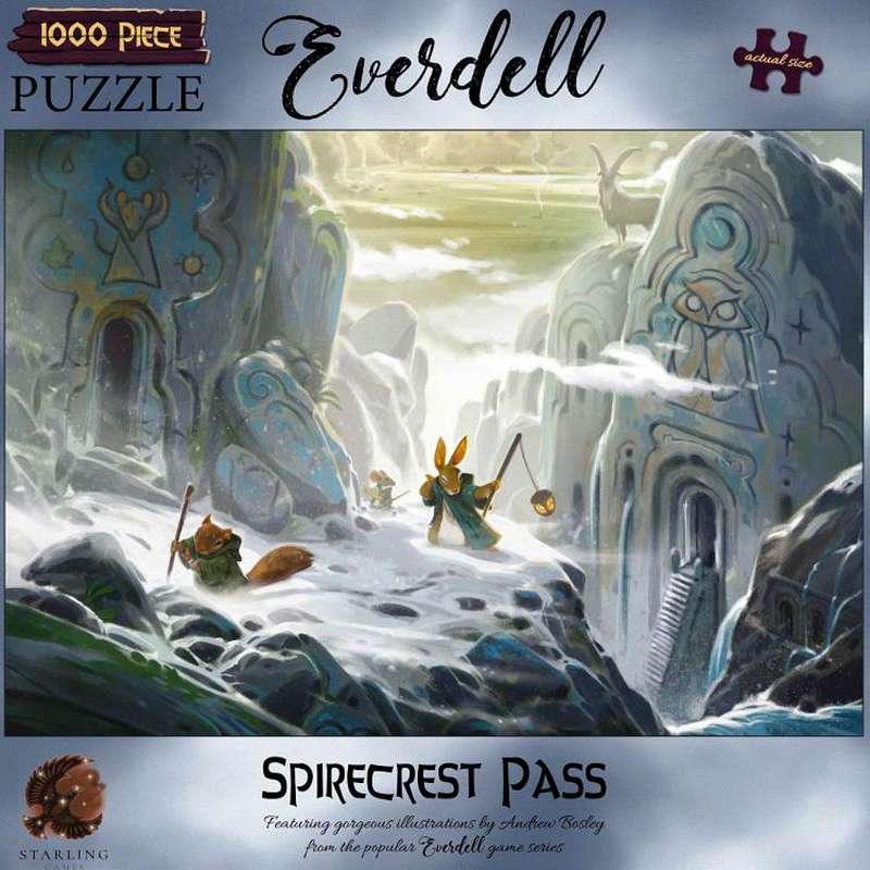 Everdell: Spirecrest Pass - 1000 Piece Puzzle (New) - Starling Games 1000G