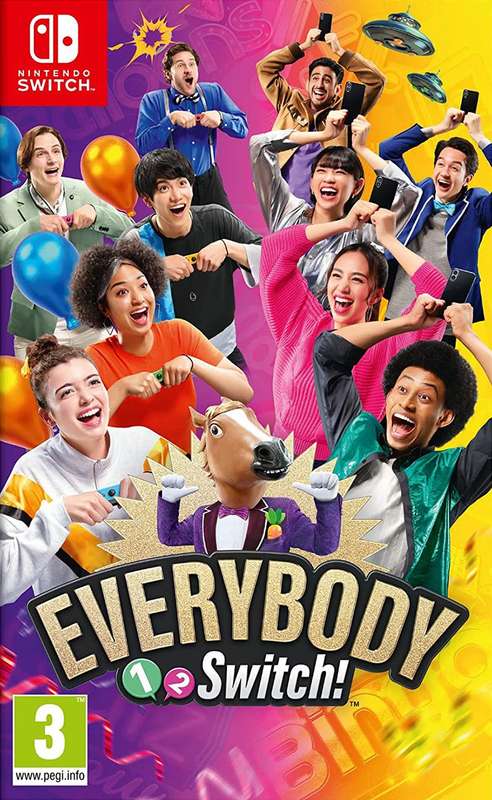 Everybody 1-2 Switch! (NS / Switch)(New) - Nintendo 100G