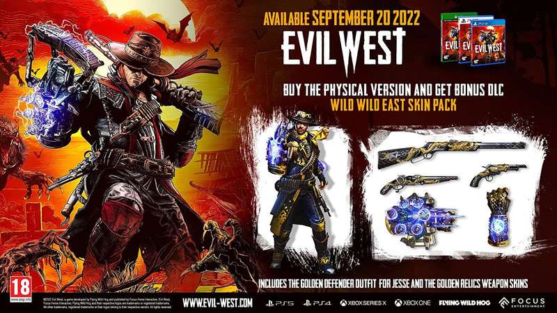 Evil West (PS5)(New) - Focus Home Interactive 90G